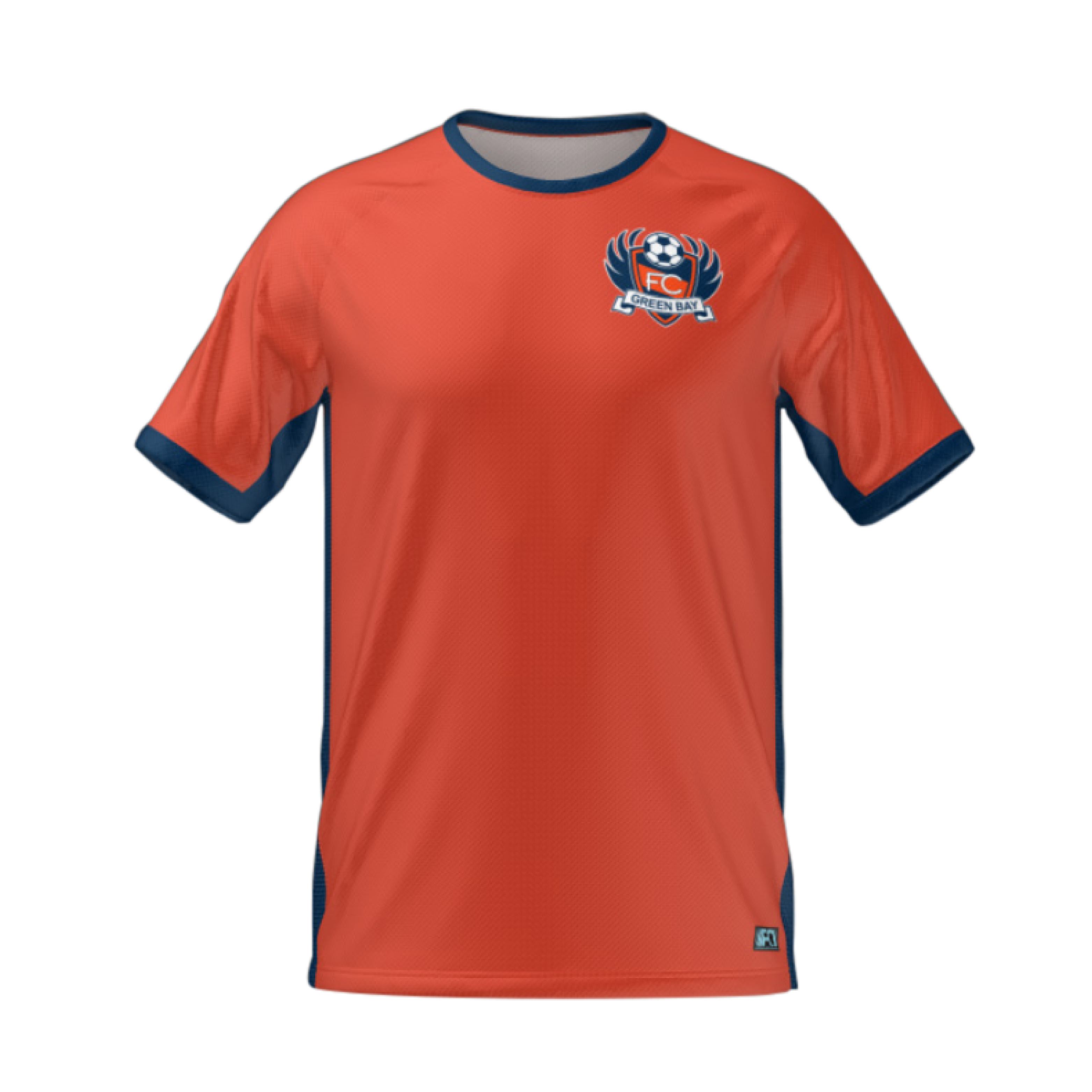 Teamatical Women's Custom Jersey FC Green Bay - Orange