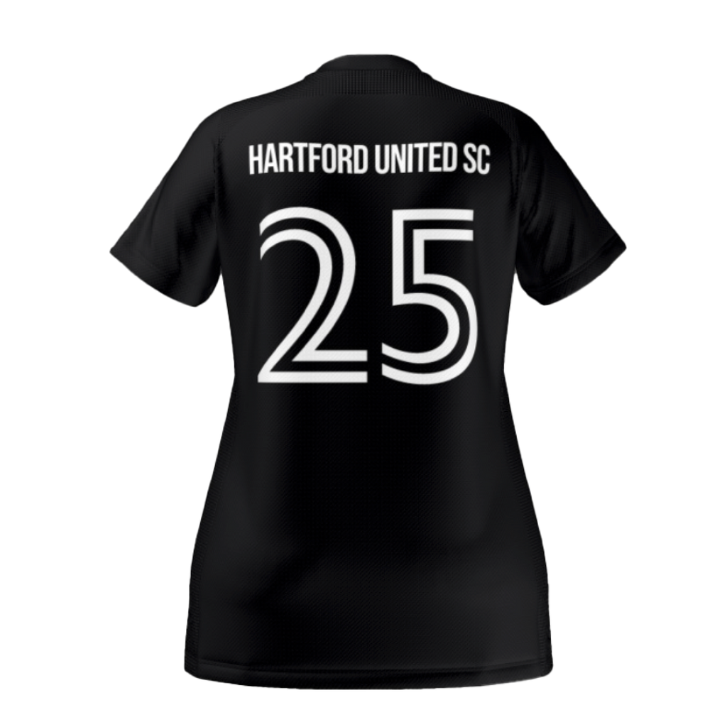 Teamatical Women's Custom Jersey Hartford United - Black