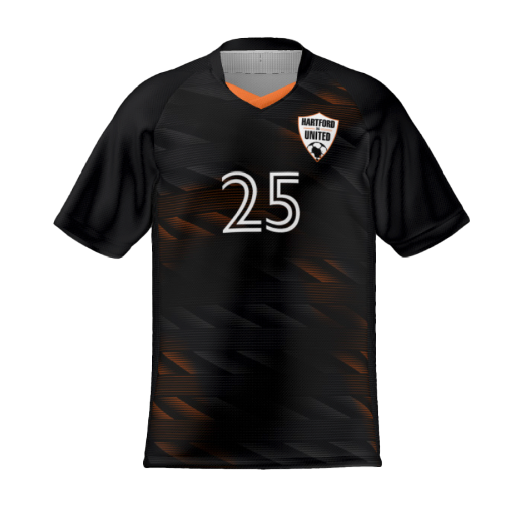 Teamatical Youth Custom Jersey Hartford United - Black