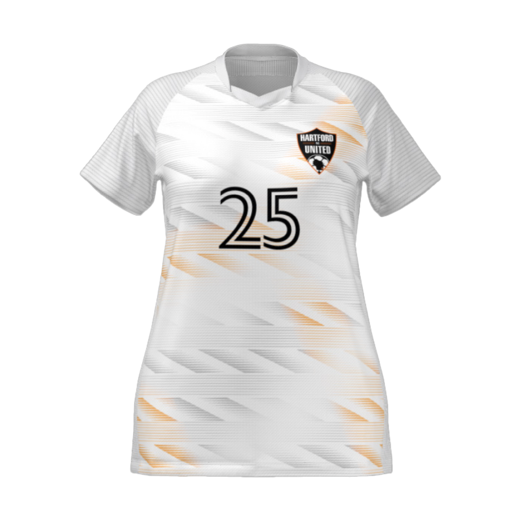 Teamatical Women's Custom Jersey Hartford United - White