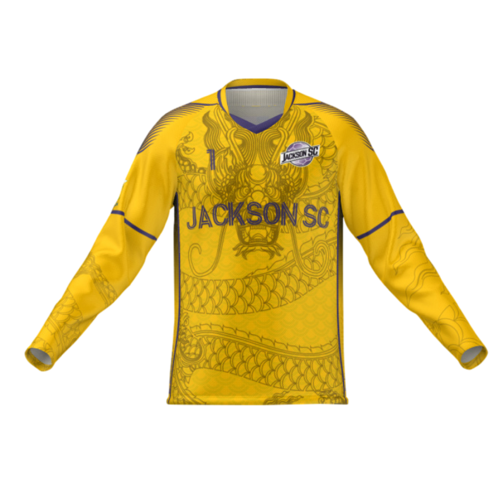 Teamatical Custom GK Jersey Jackson SC - Gold