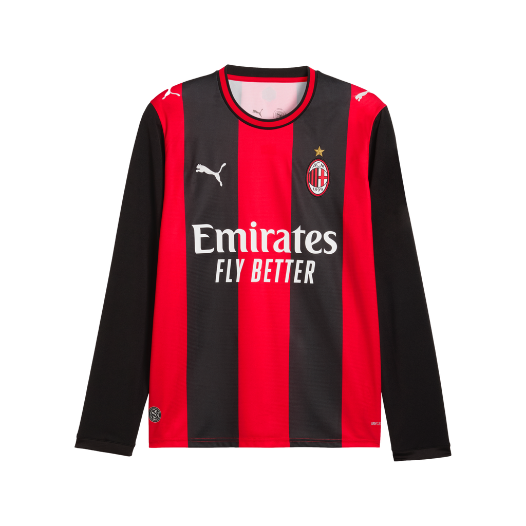 Puma AC Milan 26/27 Long Sleeve Home Jersey
