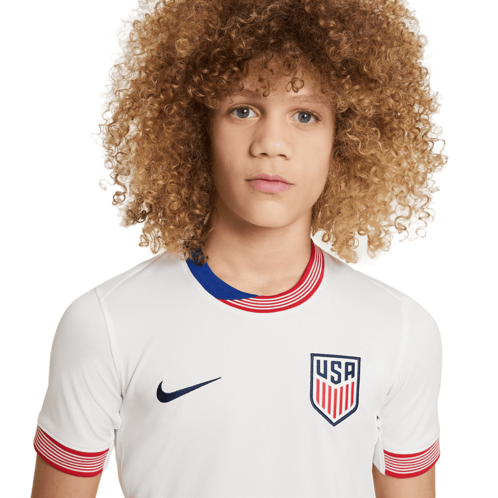 Nike USA 2024 Youth Home Jersey
