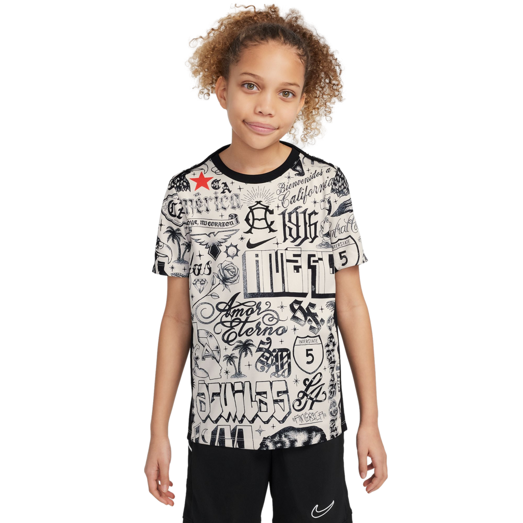 Nike Club America X CA Youth Pre-Match Jersey