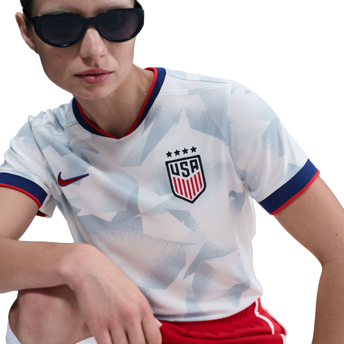 Nike USA 2025 4-Star Womens Home Jersey