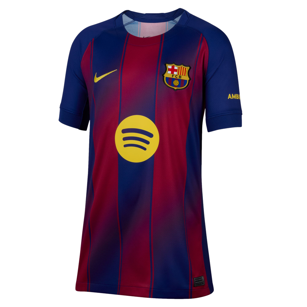 Nike Barcelona 25/26 Lamine Yamal #10 Youth Home Jersey