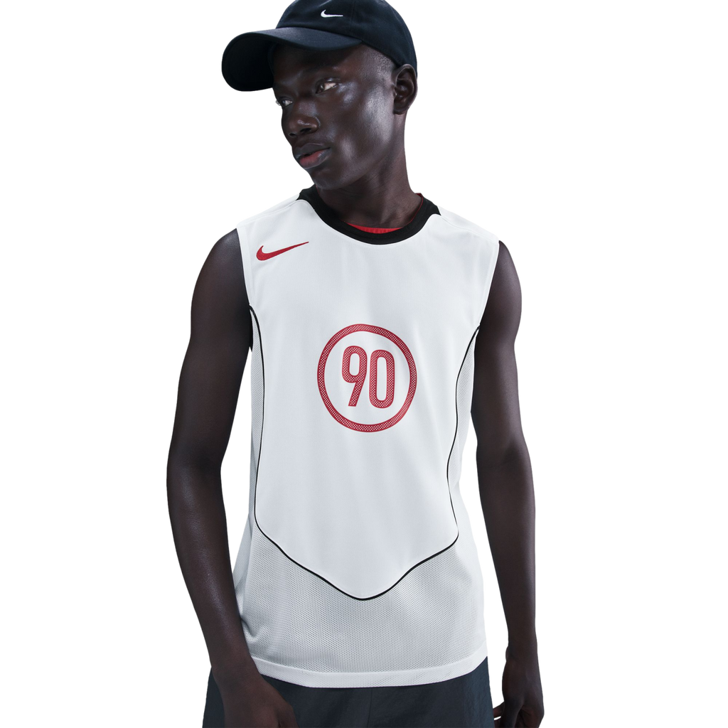 Nike Total 90 Sleeveless Jersey - White