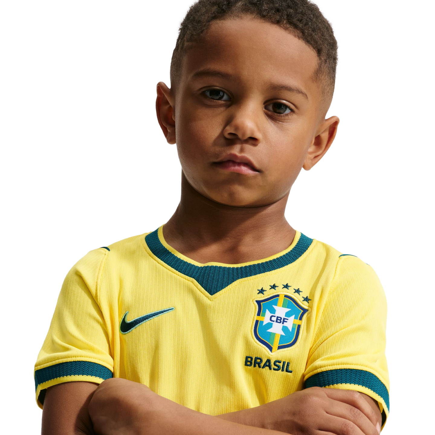 Nike Brazil 2026 Little Kids Home Jersey