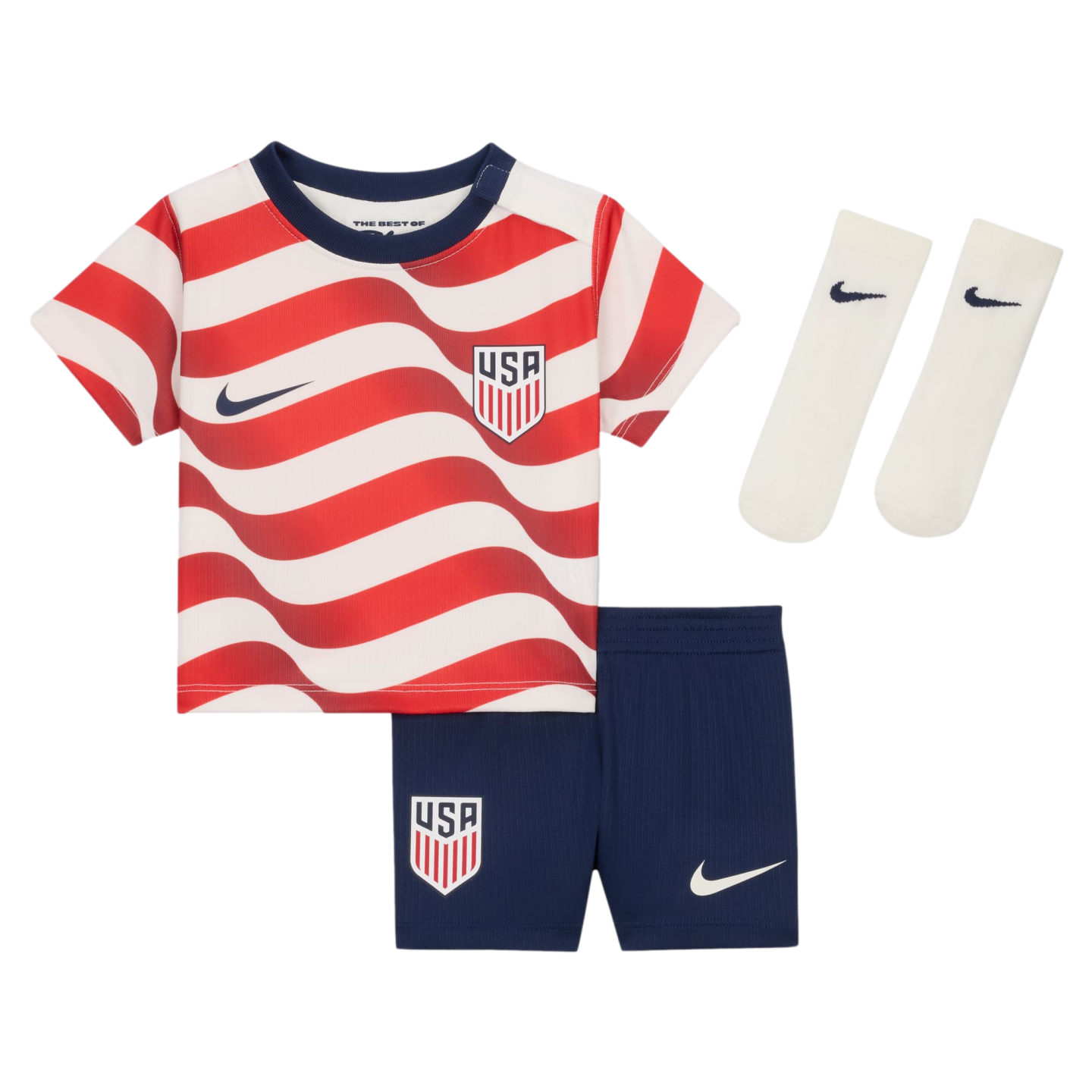 Nike USA 2026 Infant/Toddler Home Mini Kit
