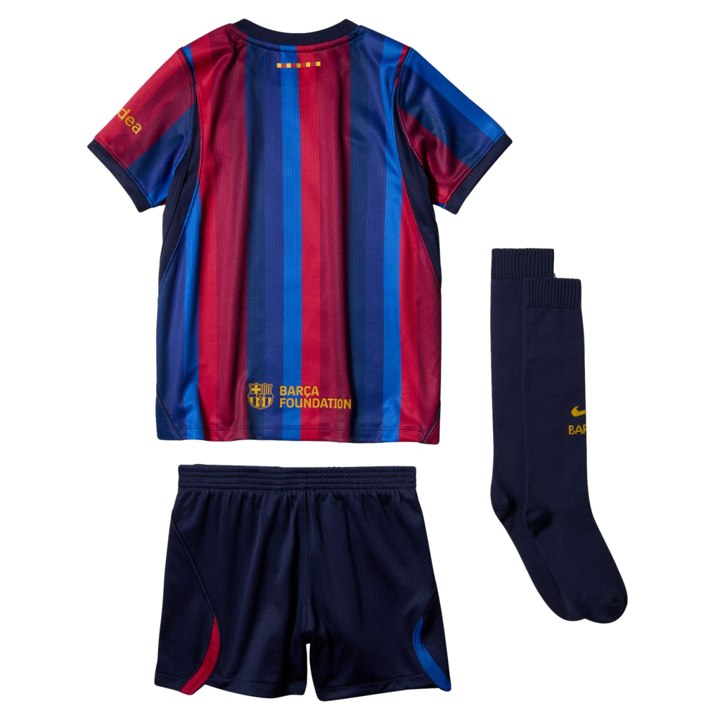 Nike Barcelona 26/27 Little Kids Home Mini Kit