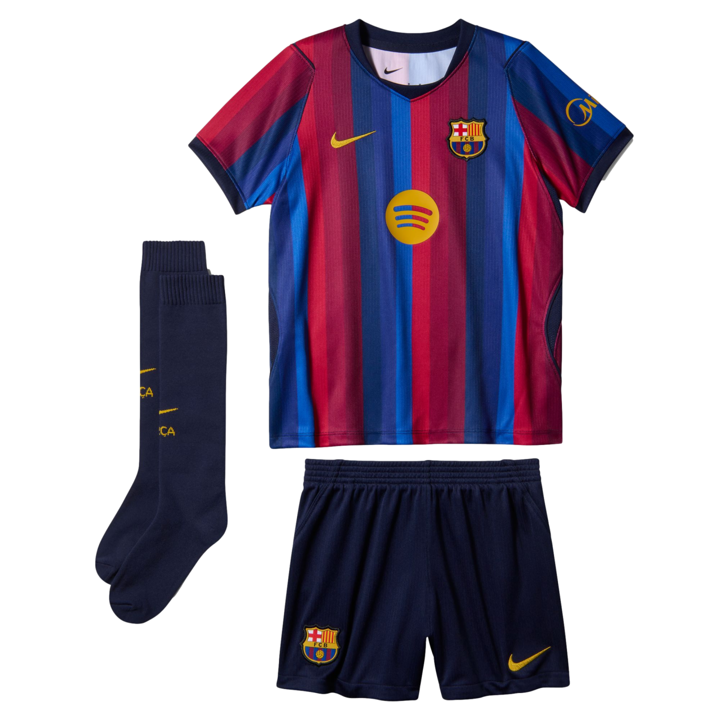 Nike Barcelona 26/27 Little Kids Home Mini Kit