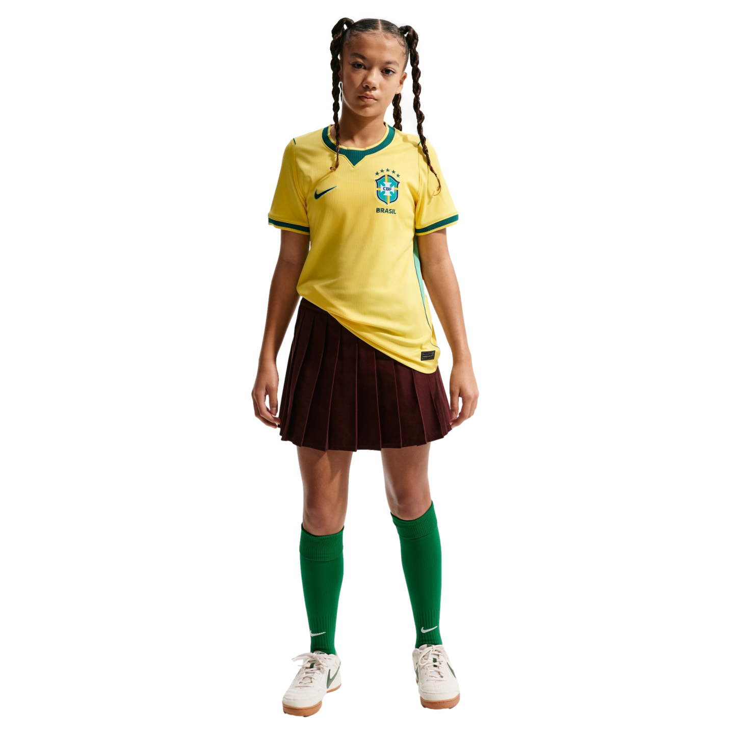 Nike Brazil 2026 Youth Home Jersey
