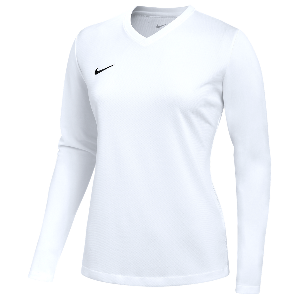 Nike Women's Dri-FIT Tiempo Premier II LS Jersey - White