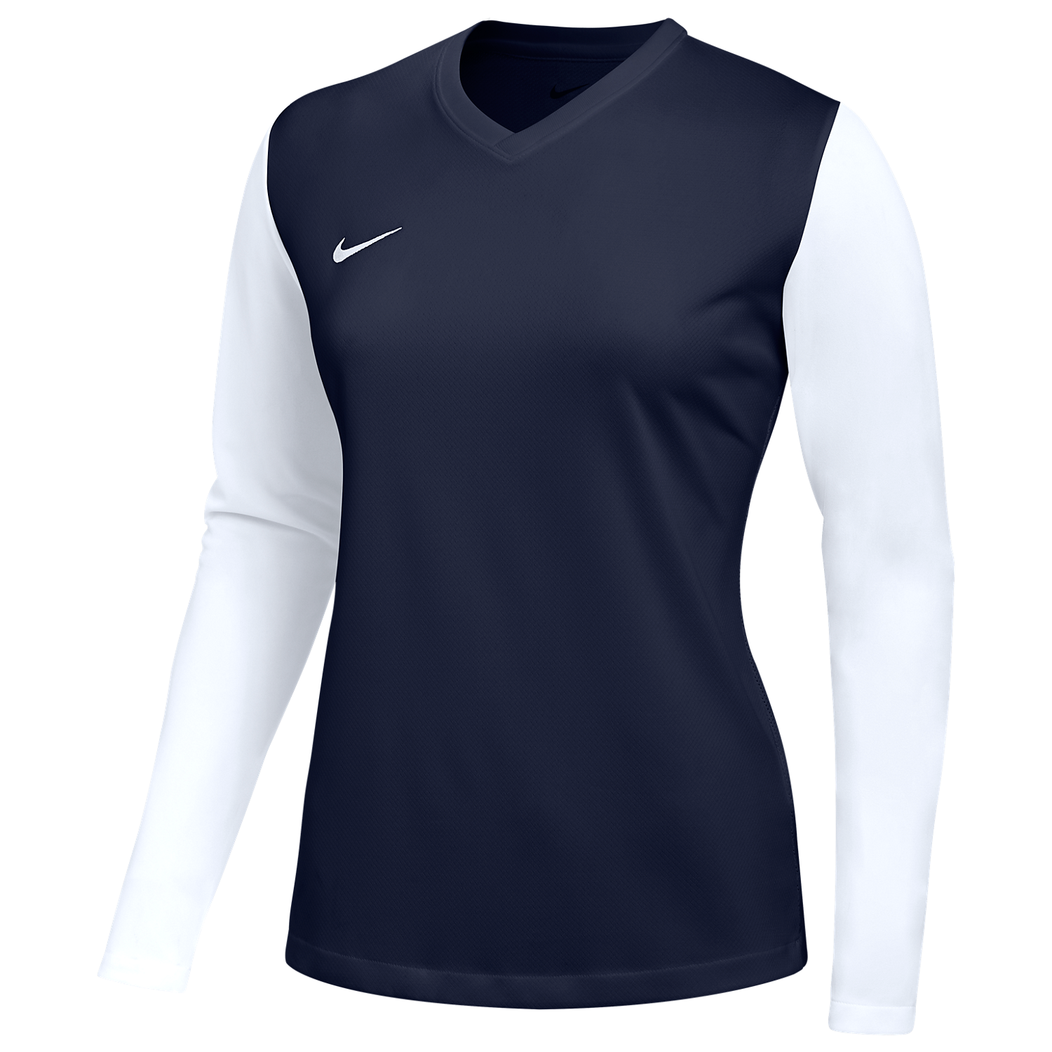 Nike Women's Dri-FIT Tiempo Premier II LS Jersey - Navy Blue
