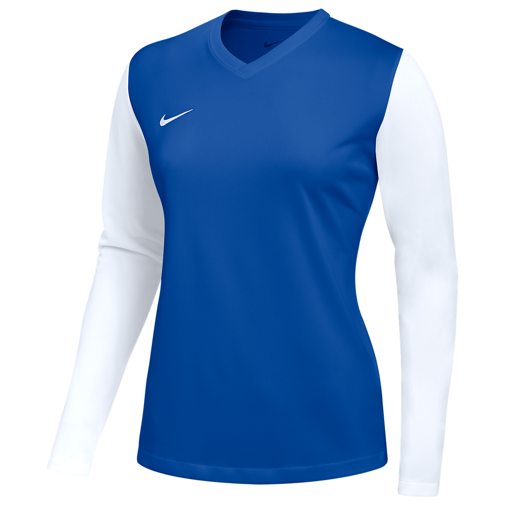 Nike Women's Dri-FIT Tiempo Premier II LS Jersey - Royal