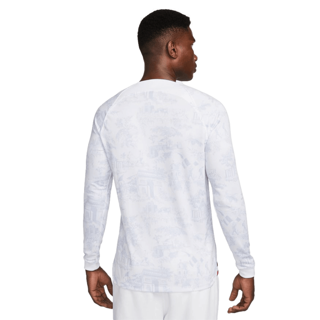 Nike France 2022 World Cup Long Sleeve Away Jersey