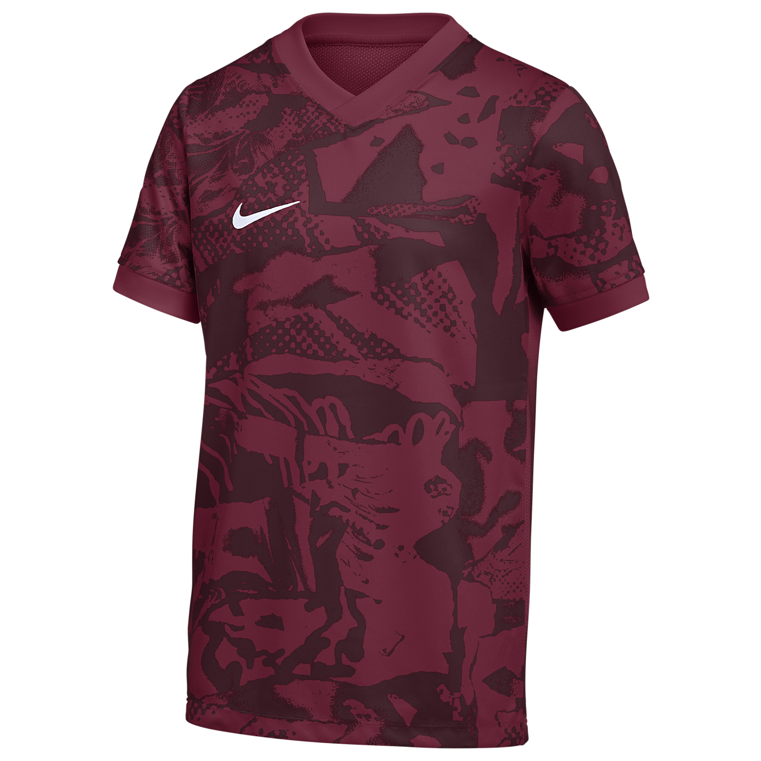 Nike Youth Dri-FIT Precision VII Jersey - Maroon