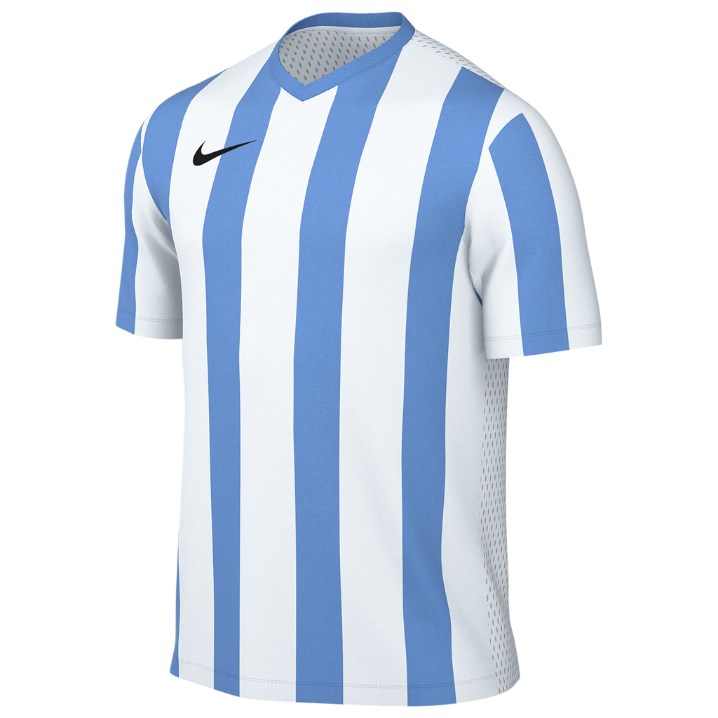 Nike Dri-FIT Striped Division V Jersey - White/Valor Blue