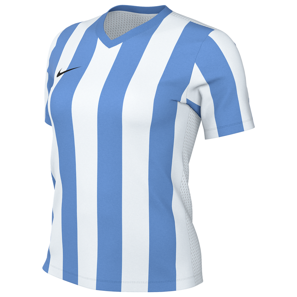 Nike Women's Dri-FIT Striped Division V Jersey - White/Valor Blue