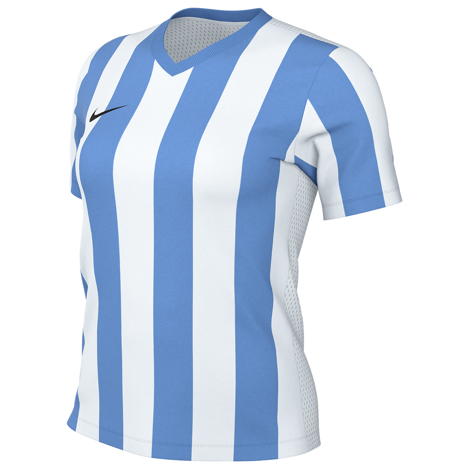 Nike Women's Dri-FIT Striped Division V Jersey - White/Valor Blue