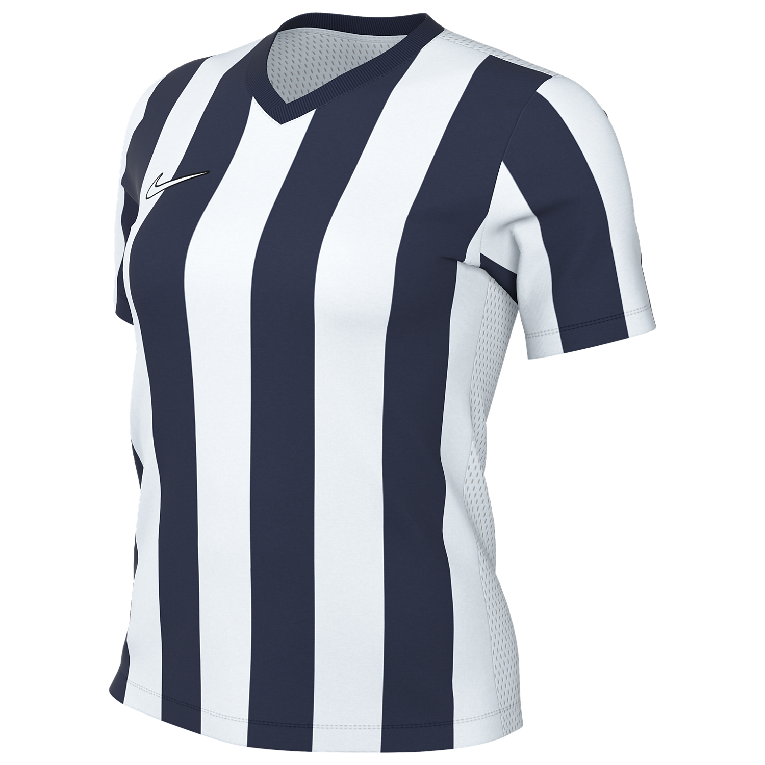 Nike Women's Dri-FIT Striped Division V Jersey - White/Navy