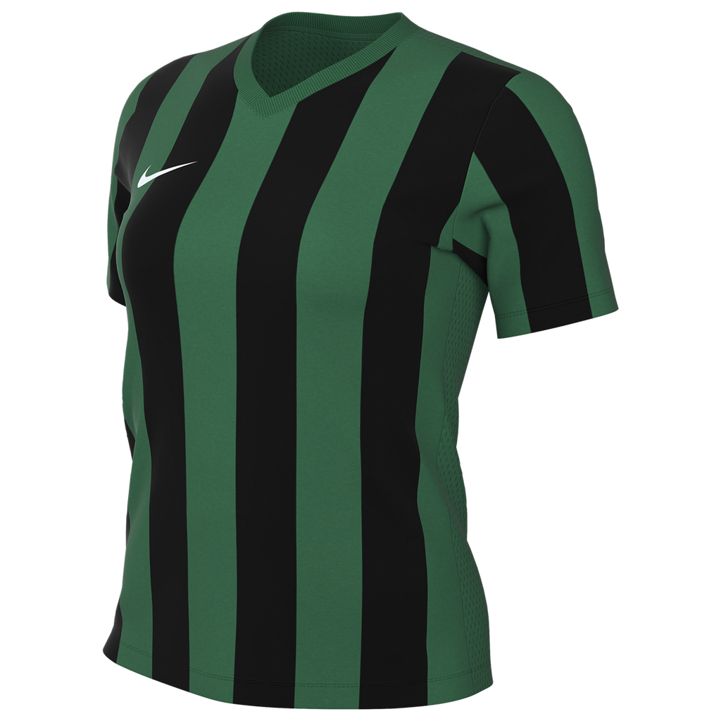 Nike Women's Dri-FIT Striped Division V Jersey - Green/Black