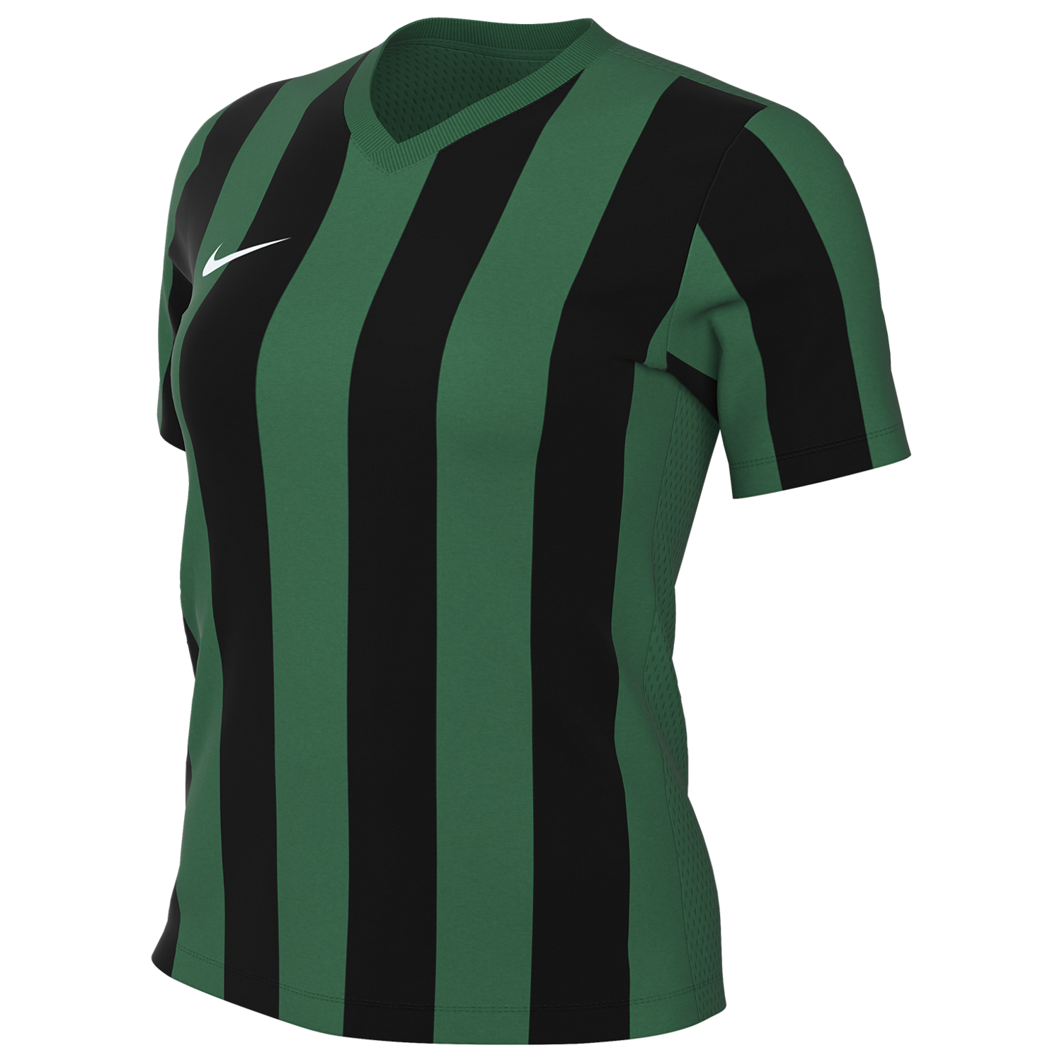 Nike Women's Dri-FIT Striped Division V Jersey - Green/Black