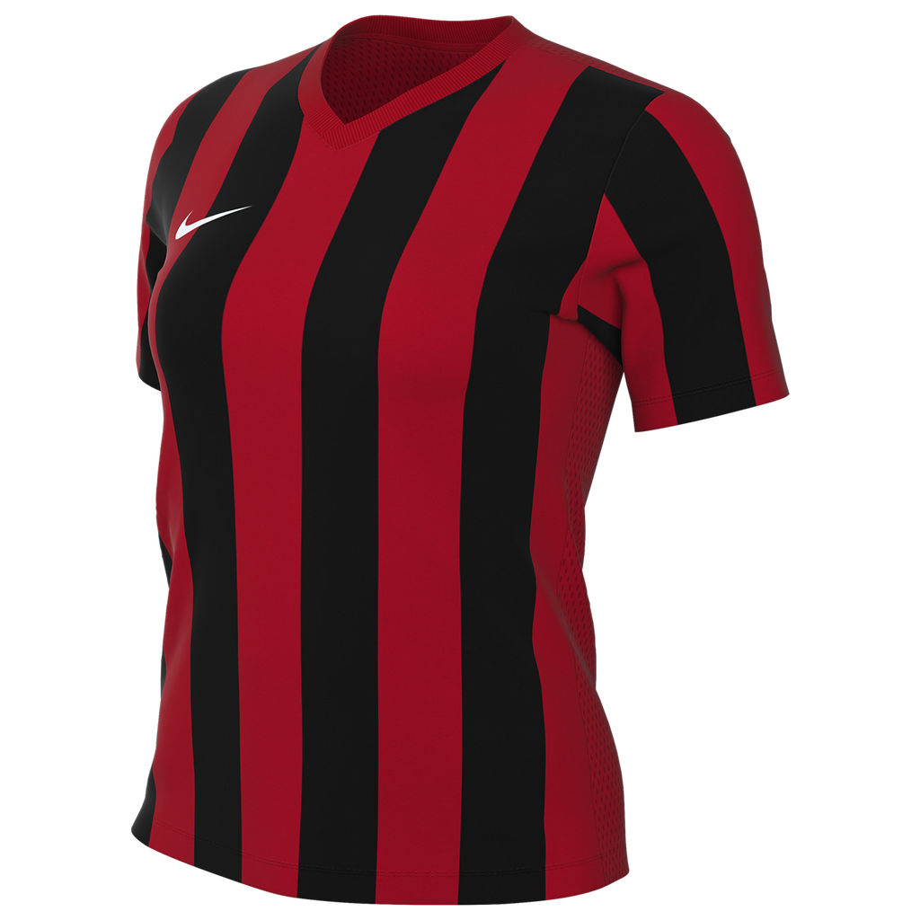 Nike Women's Dri-FIT Striped Division V Jersey - Red/Black