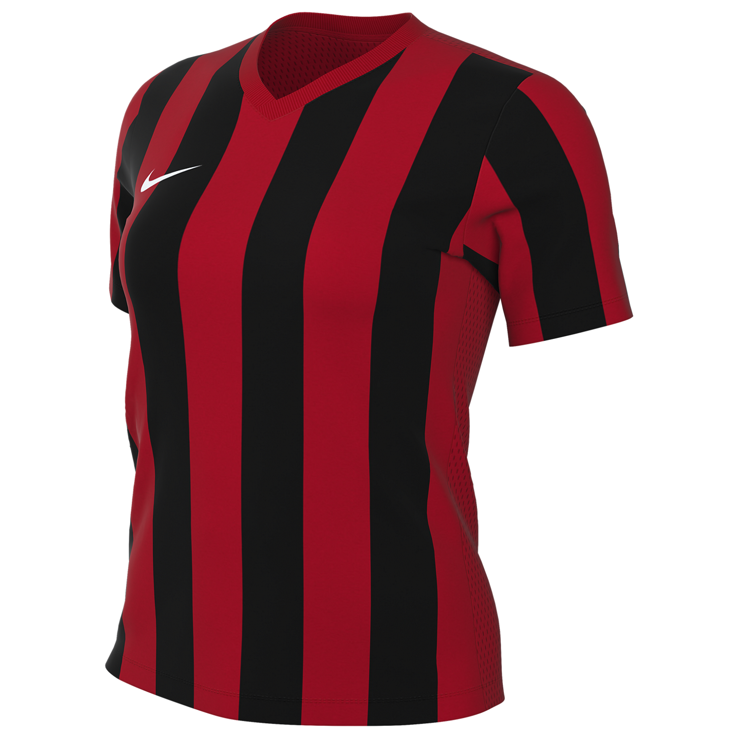 Nike Women's Dri-FIT Striped Division V Jersey - Red/Black