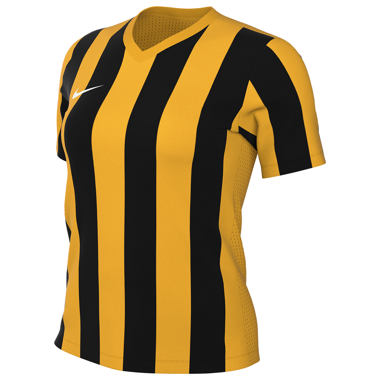 Nike Women's Dri-FIT Striped Division V Jersey - Yellow/Black