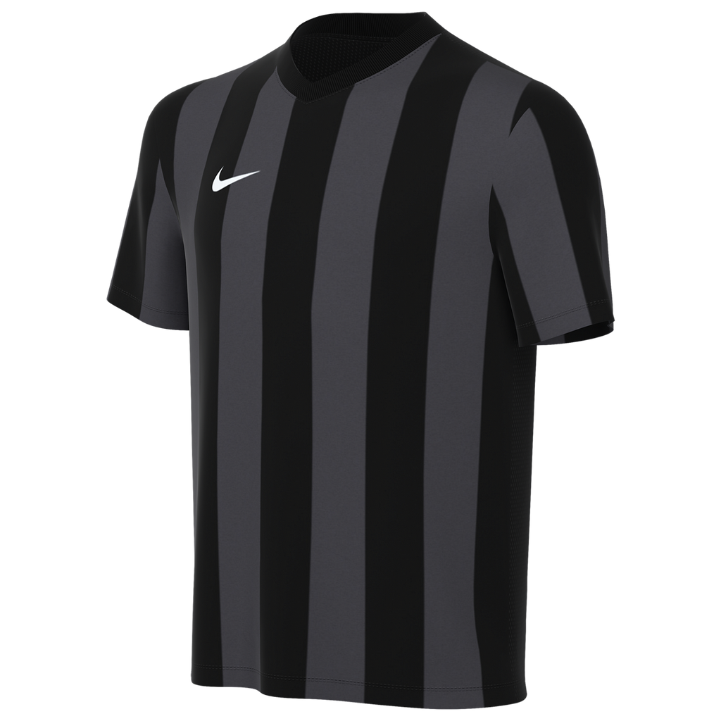 Nike Youth Dri-FIT Striped Division V Jersey - Black/Anthracite