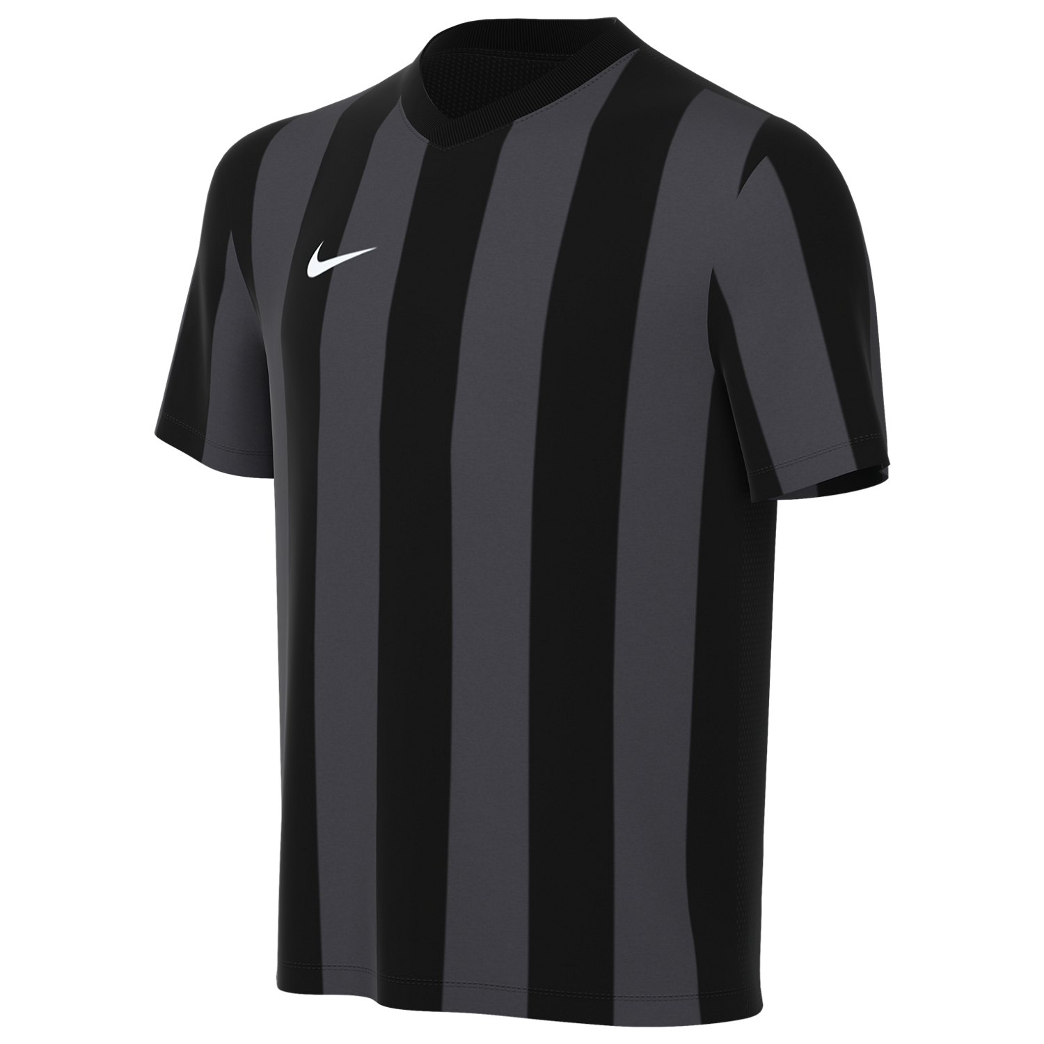 Nike Youth Dri-FIT Striped Division V Jersey - Black/Anthracite