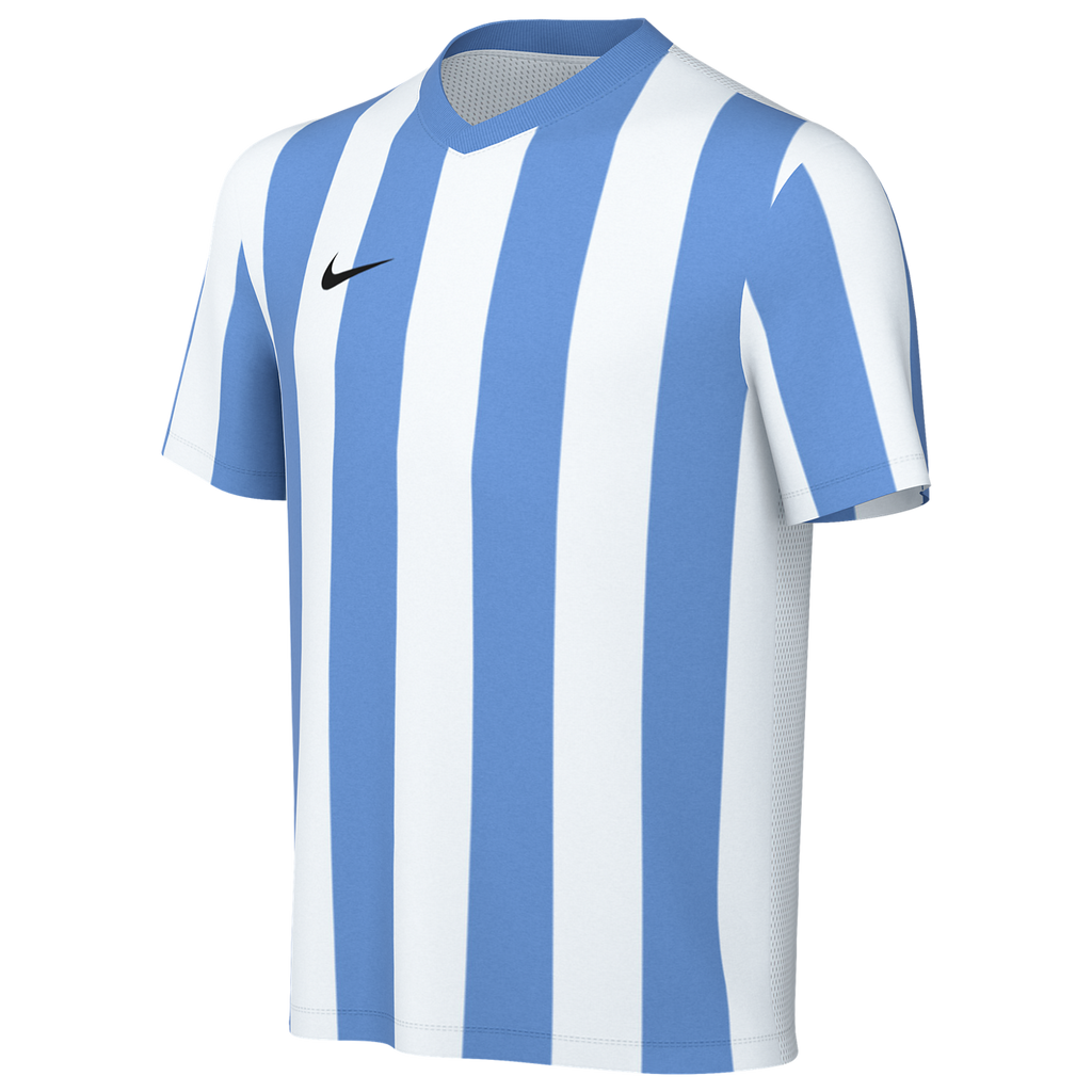 Nike Youth Dri-FIT Striped Division V Jersey - White/Valor Blue