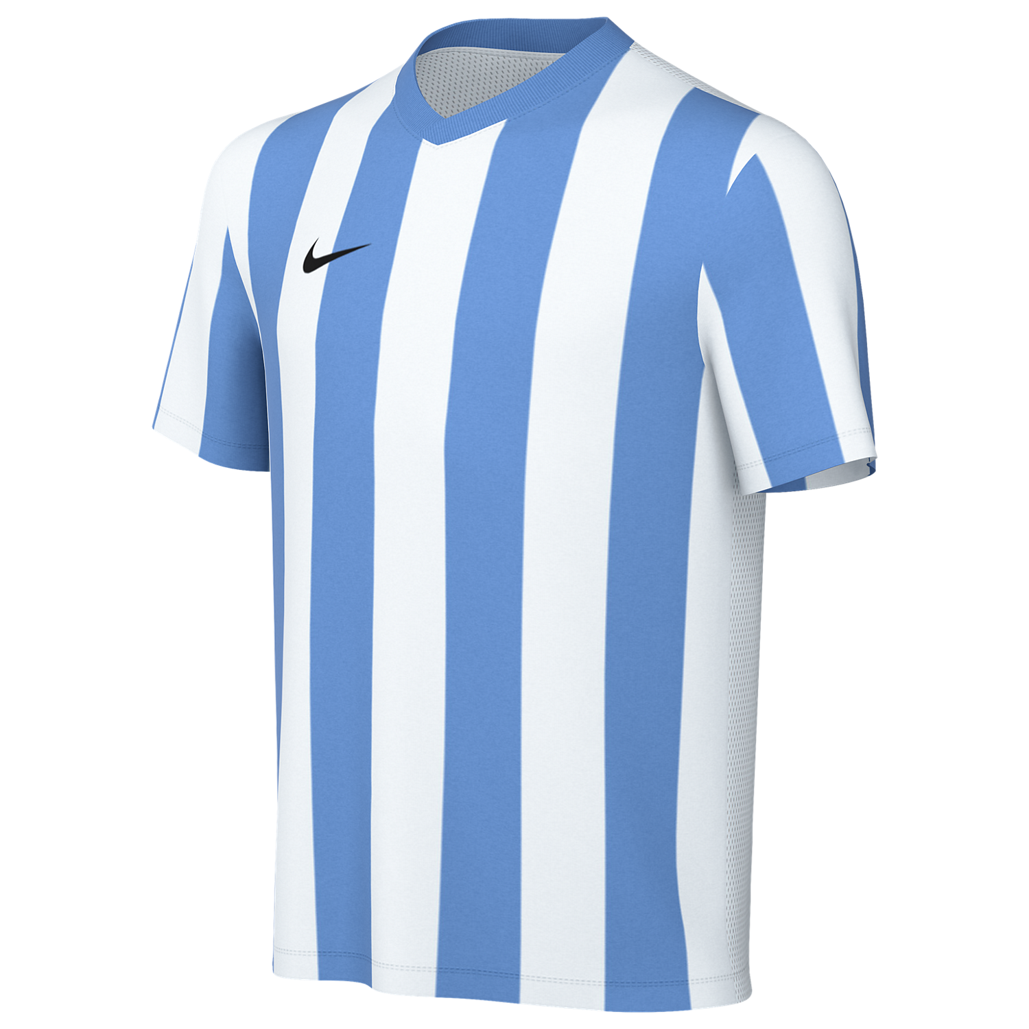 Nike Youth Dri-FIT Striped Division V Jersey - White/Valor Blue