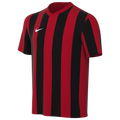 Nike Youth Dri-FIT Striped Division V Jersey - Red/Black