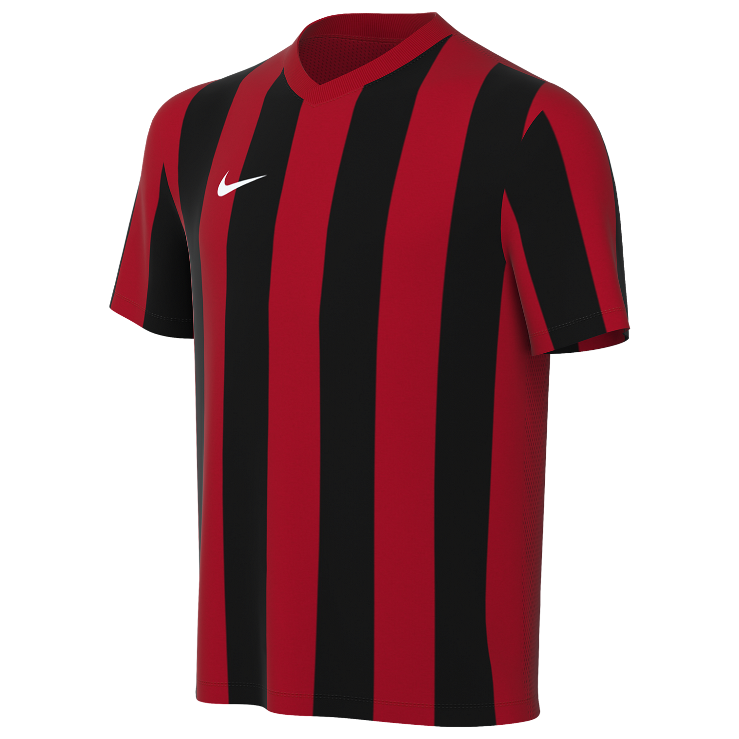 Nike Youth Dri-FIT Striped Division V Jersey - Red/Black