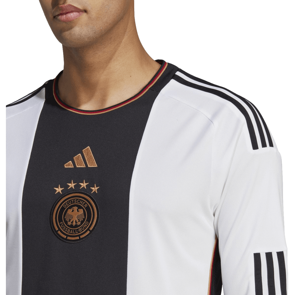 Adidas Germany 2022 World Cup Home Long Sleeve Jersey