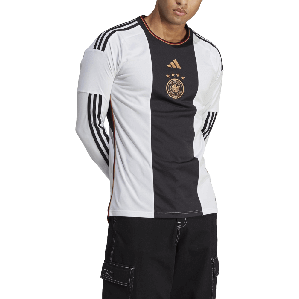Adidas Germany 2022 World Cup Home Long Sleeve Jersey