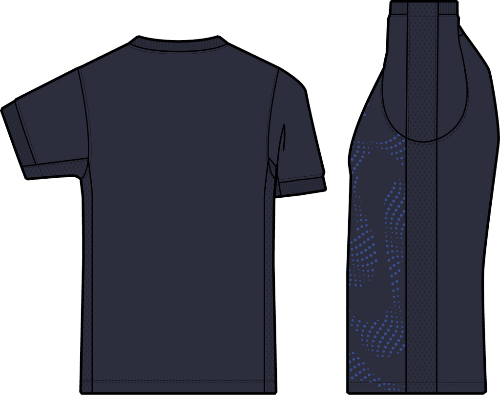 Nike Youth Dri-Fit Revolution V Jersey - College Navy
