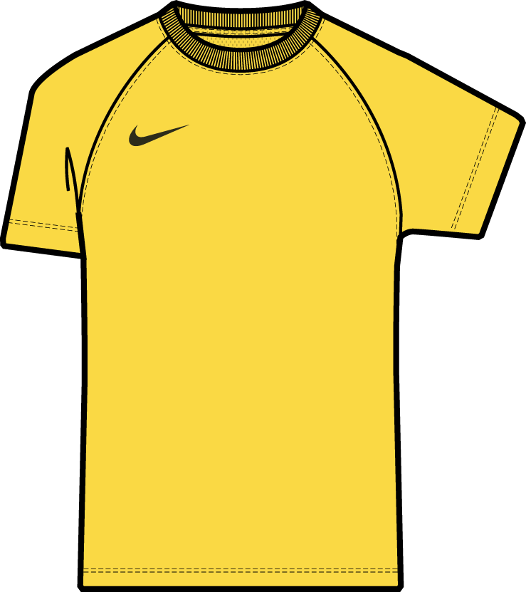 Nike Youth Dri-Fit Park VIII Jersey - Tour Yellow