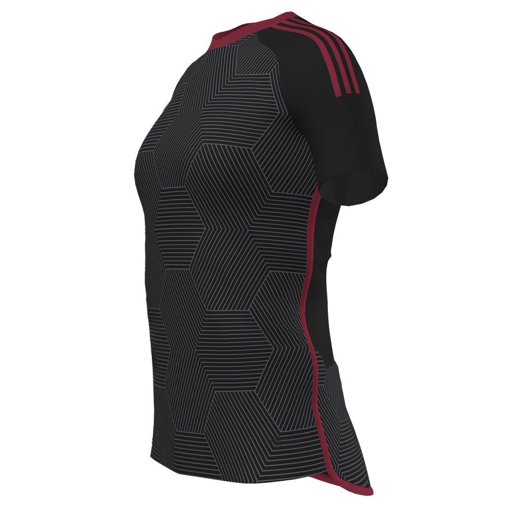 adidas Women's Custom Competition 25 Jersey Clippers - Black