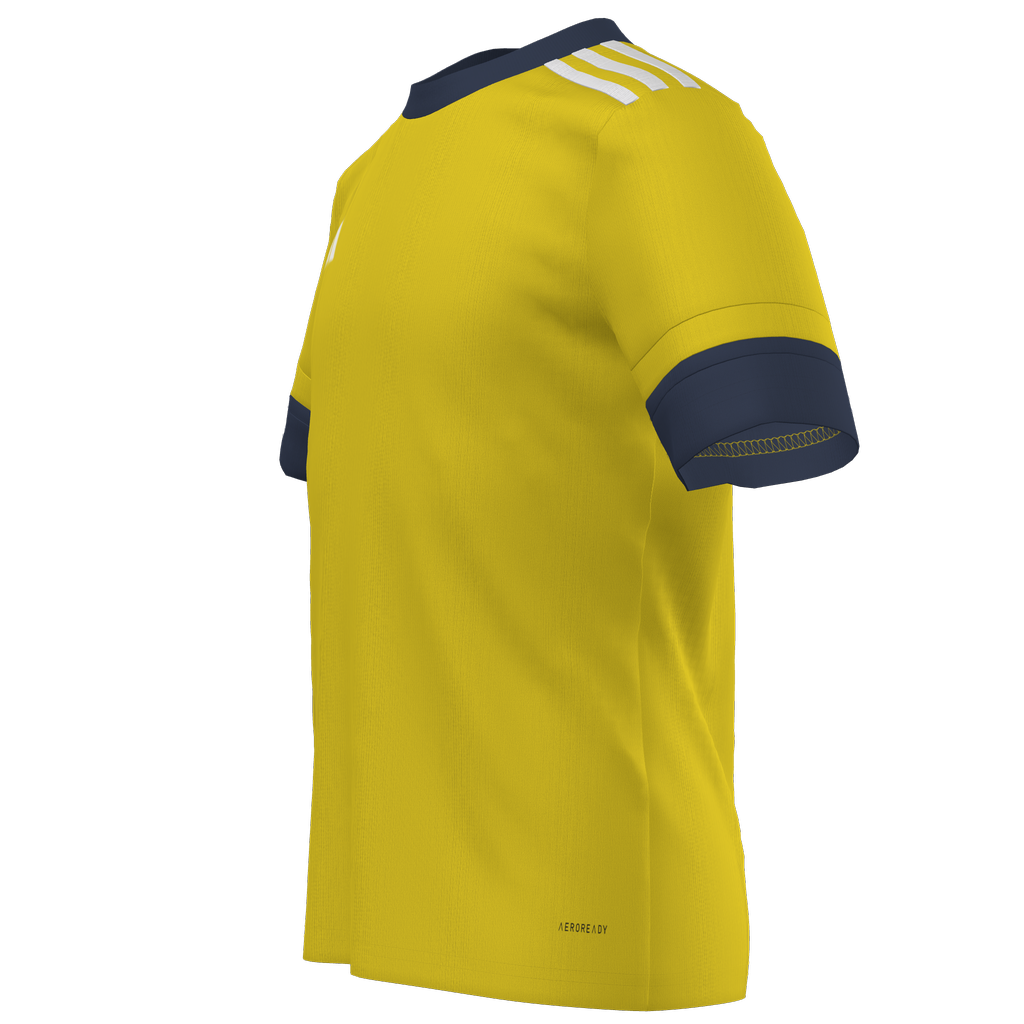 adidas Youth S/S Squadra 25 Custom GK Jersey EAFC - Yellow