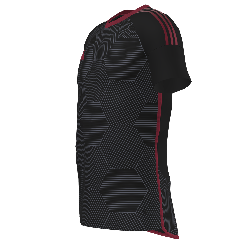 adidas Custom Competition 25 Jersey Clippers - Black