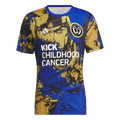 Adidas Philadelphia Union Kick Childhood Cancer Pre-Match Jersey