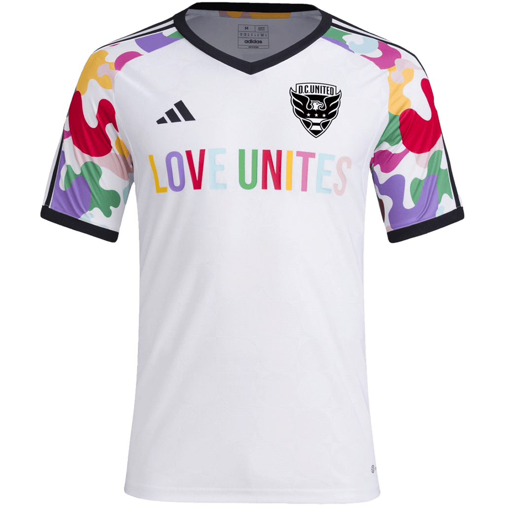 Adidas DC United 2023 MLS Pride Pre-Match Jersey