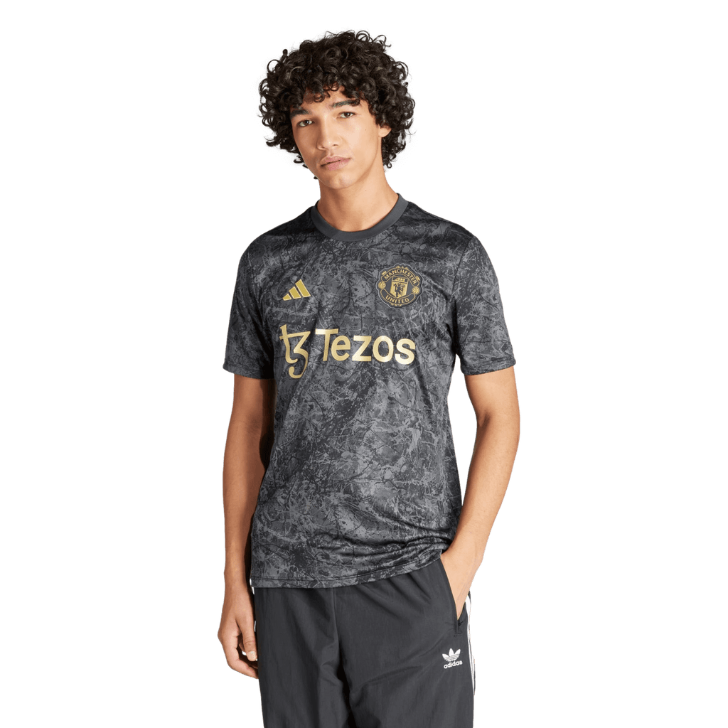 Adidas Manchester United Stone Roses Pre-Match Jersey