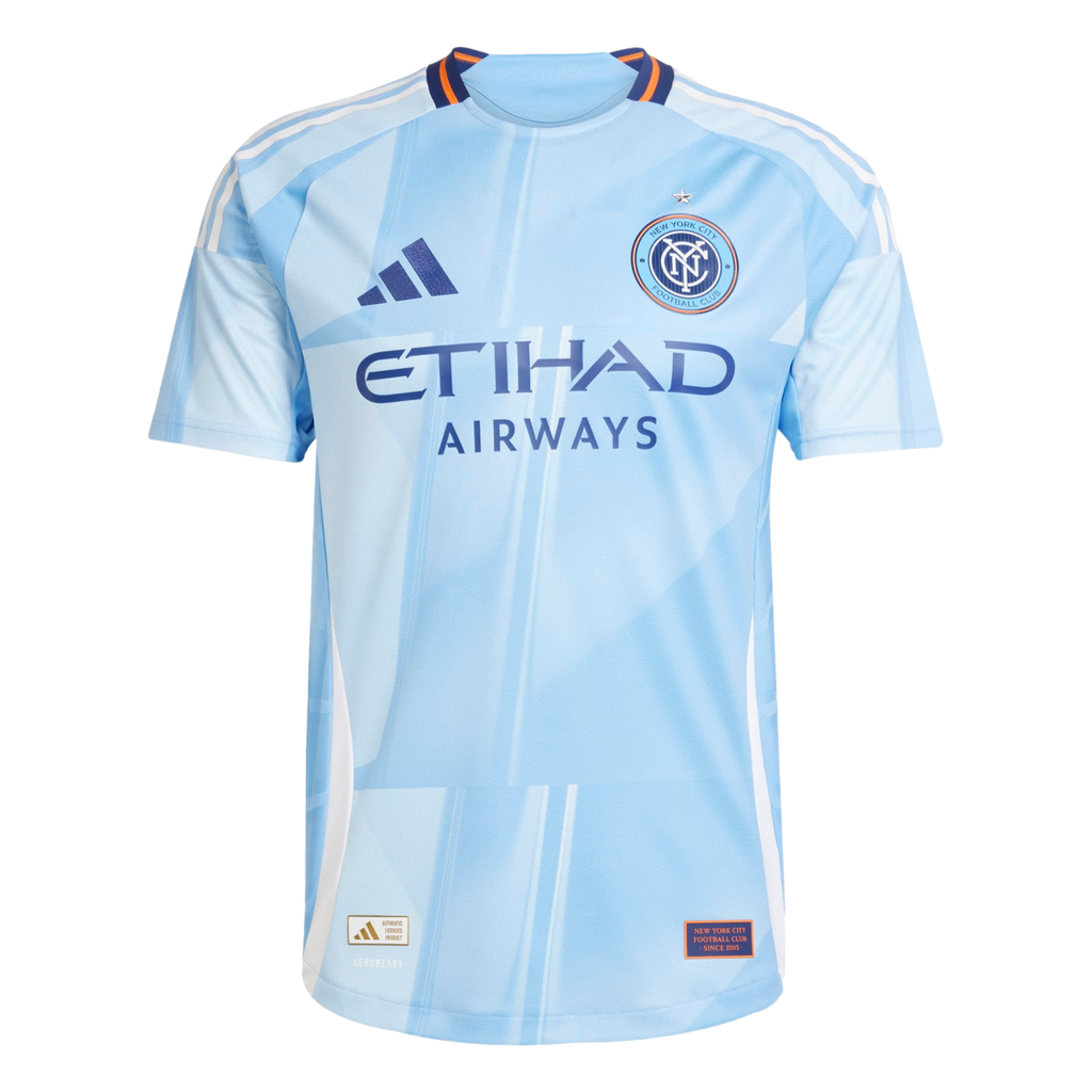 Adidas New York City FC 25/26 Authentic Home Jersey