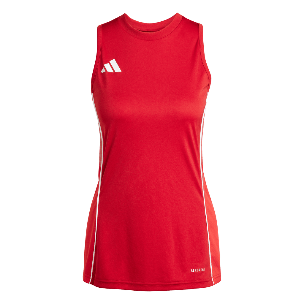 adidas Women's Tiro 25 Competition Sleeveless Jersey - Red