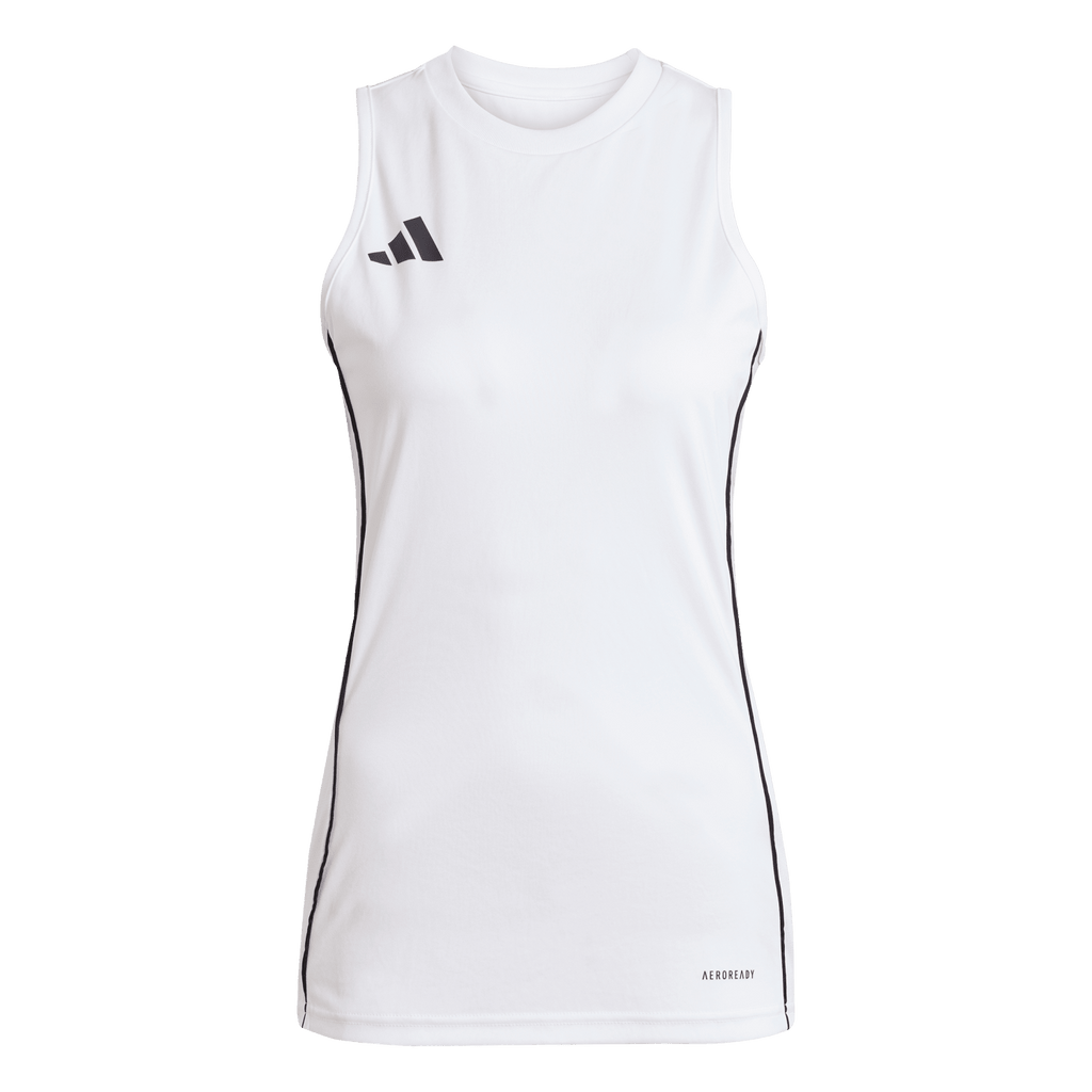 adidas Women's Tiro 25 Competition Sleeveless Jersey - White