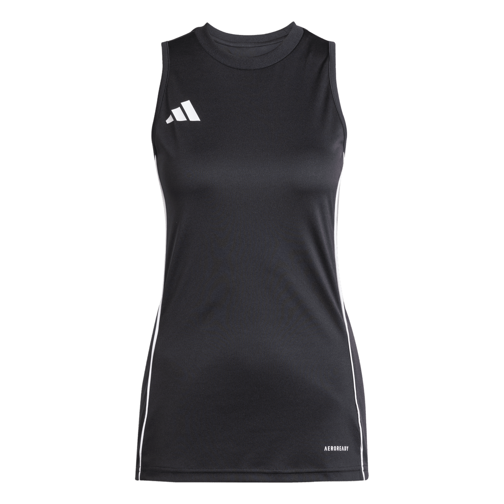 adidas Women's Tiro 25 Competition Sleeveless Jersey - Black